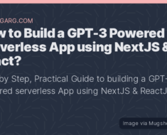 building a GPT-3 React App - harishgarg.com