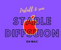 Install and run stable diffusion locally on your mac