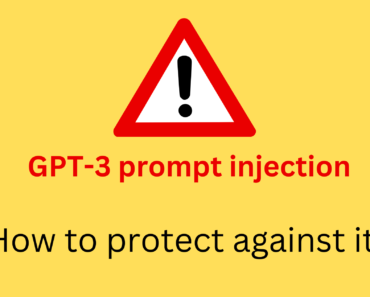 GPT-3 prompt injection attack