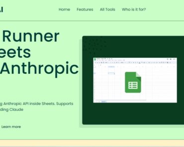 Batch Runner for Google Sheets with Anthropic API